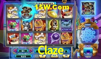 Biblioteca de slots populares na Claze